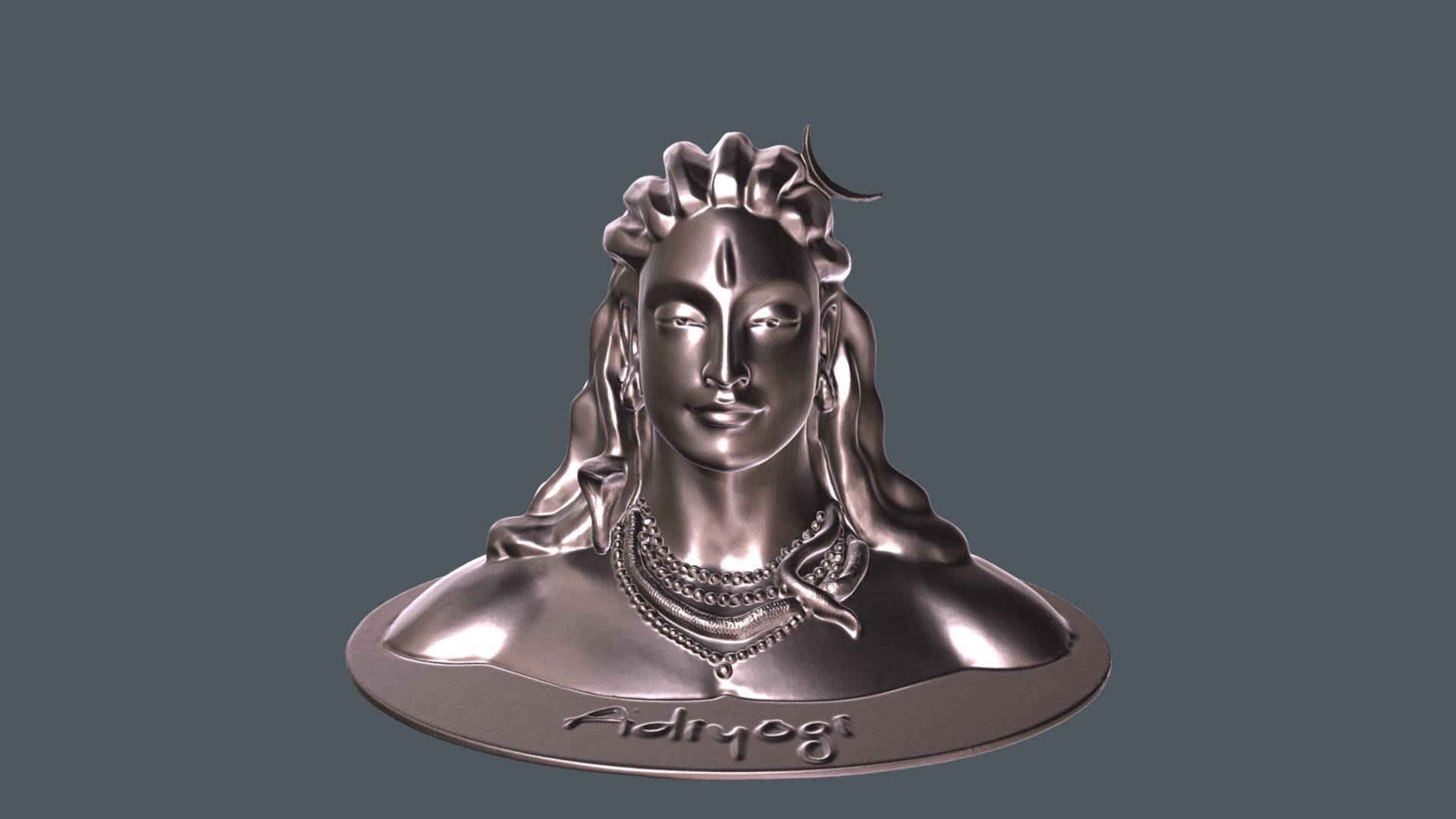 Adiyogi Lord Shiva Buy Royalty Free 3d Model By Sd Satishdesai B9b69a5 Sketchfab Store
