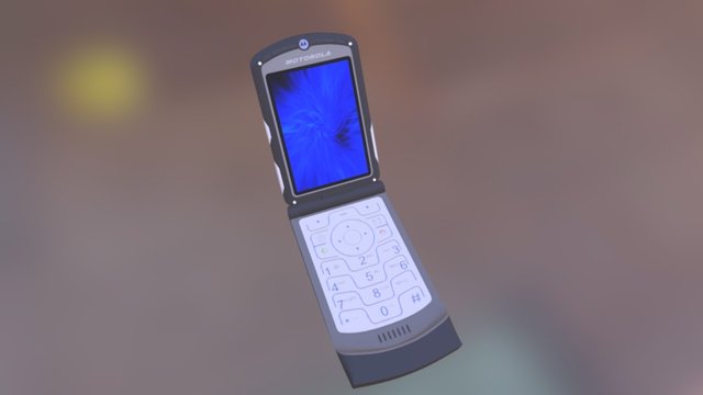 Motorola V3 3ds 3D Model