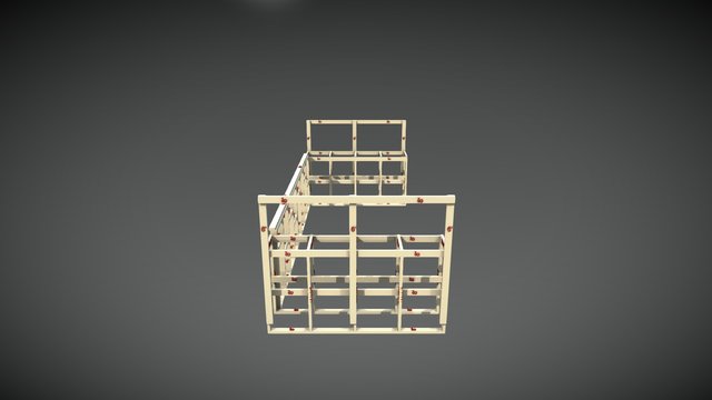 BPv3 specs wall 2x4s 3D Model