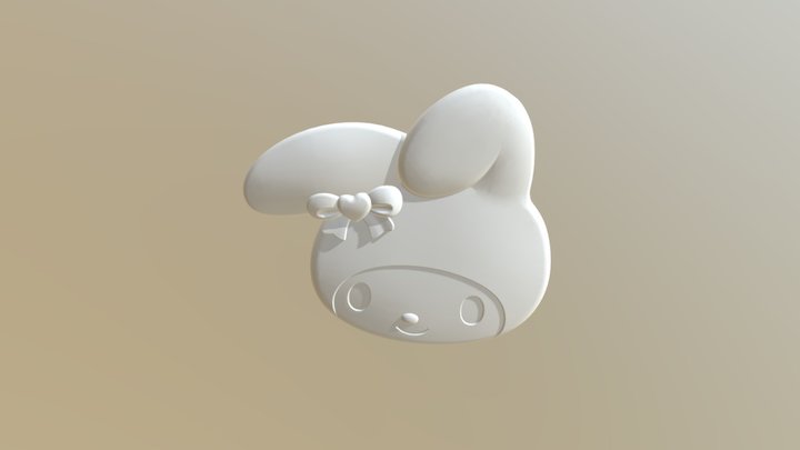 My Melody Face Revise 3D Model