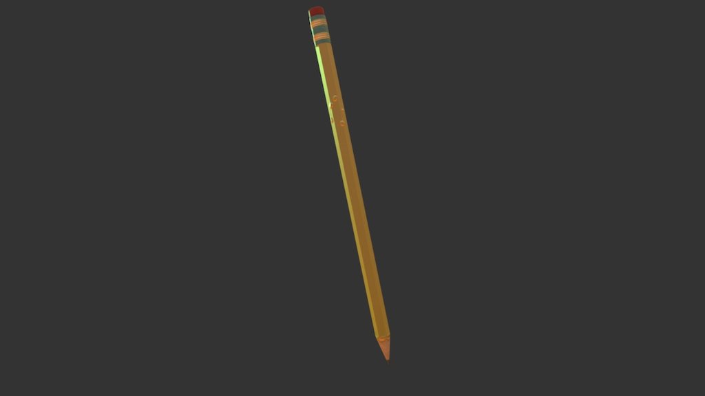 Pencil Textured - 3D model by Str0t0sph3re [b9bcbe9] - Sketchfab