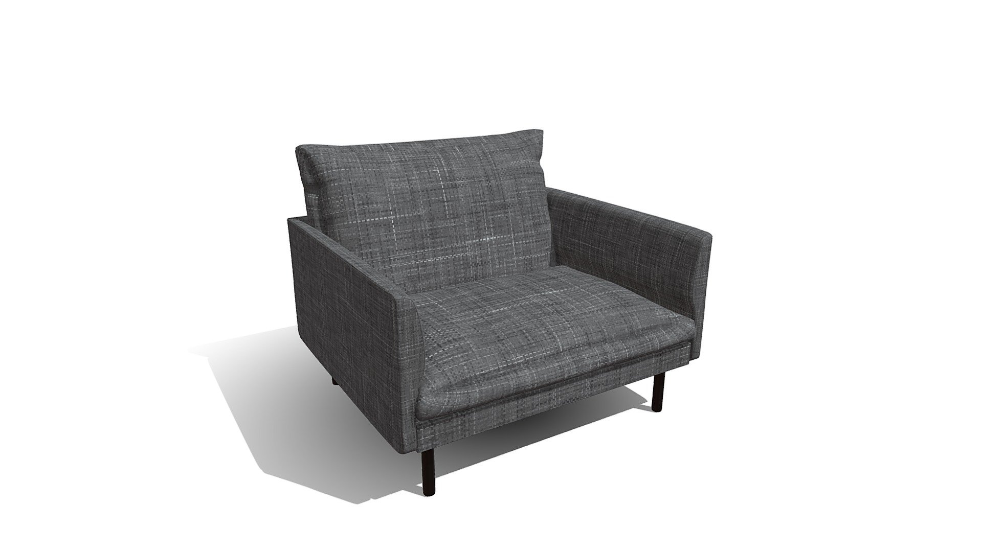 Lounge Chair - 3D Model By Mohamedhussien [b9bd835] - Sketchfab