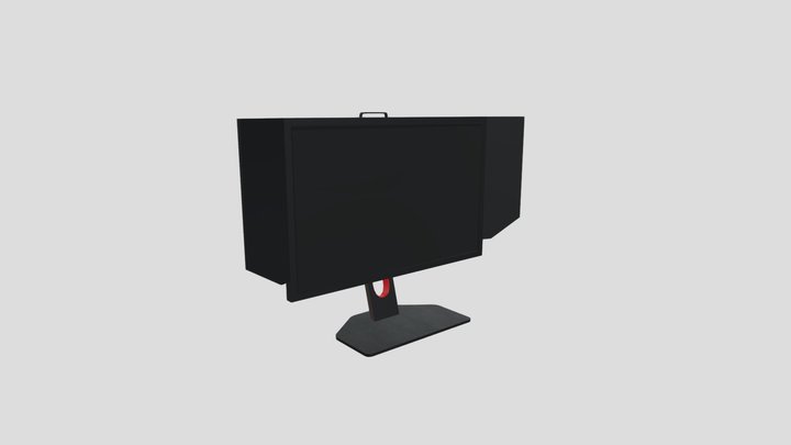E-sport Gaming Monitor 3D Model