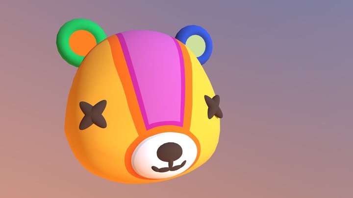 Animal Crossing Stitches 3D Model