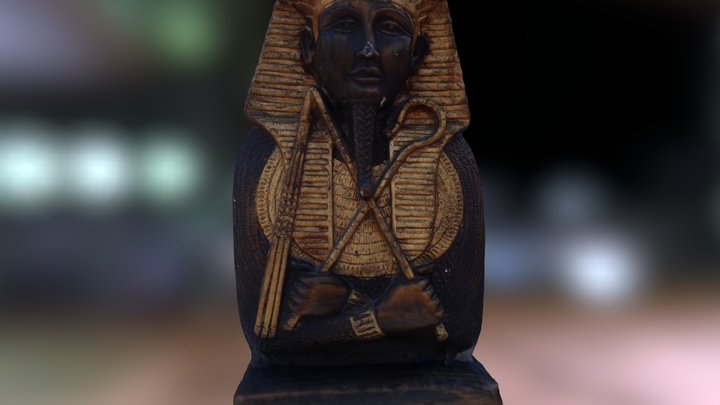 Busto Egipcio.  3D Model