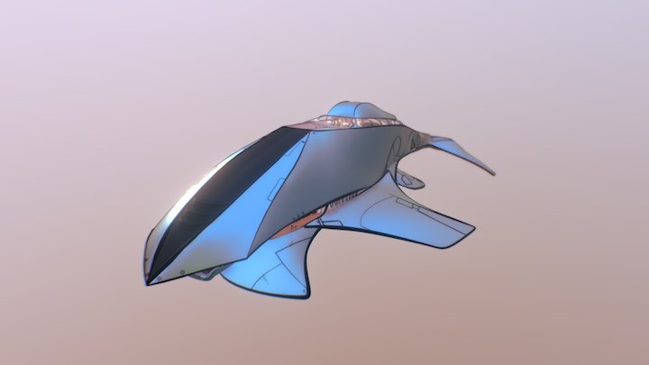 space ship 3D Model