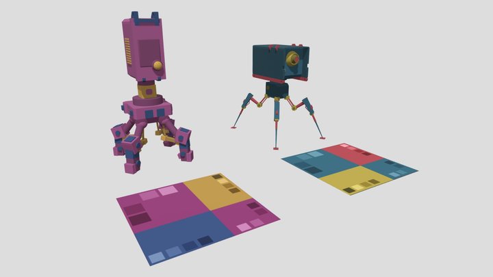 Robi2 3D Model