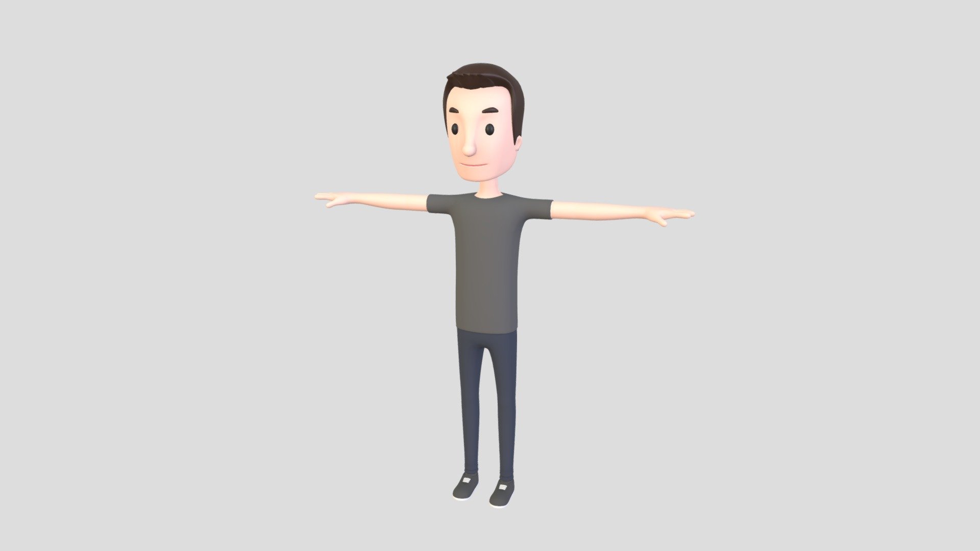 Cartoon Man 030 - Buy Royalty Free 3D model by bariacg [b9c4c68 ...