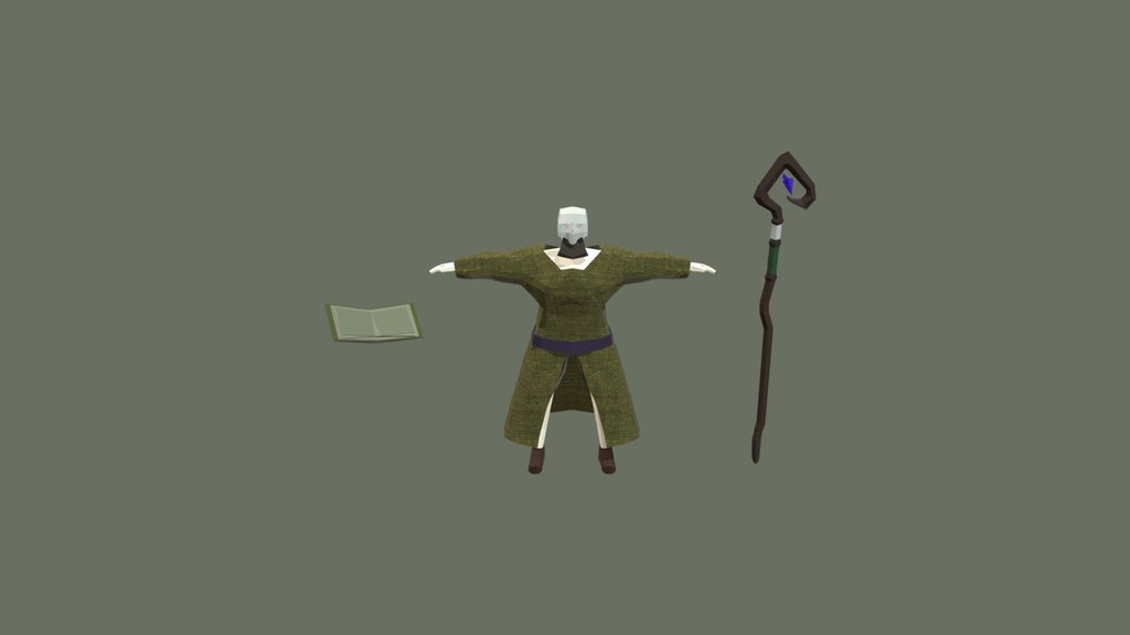 My Boyfriend With Cane And Book