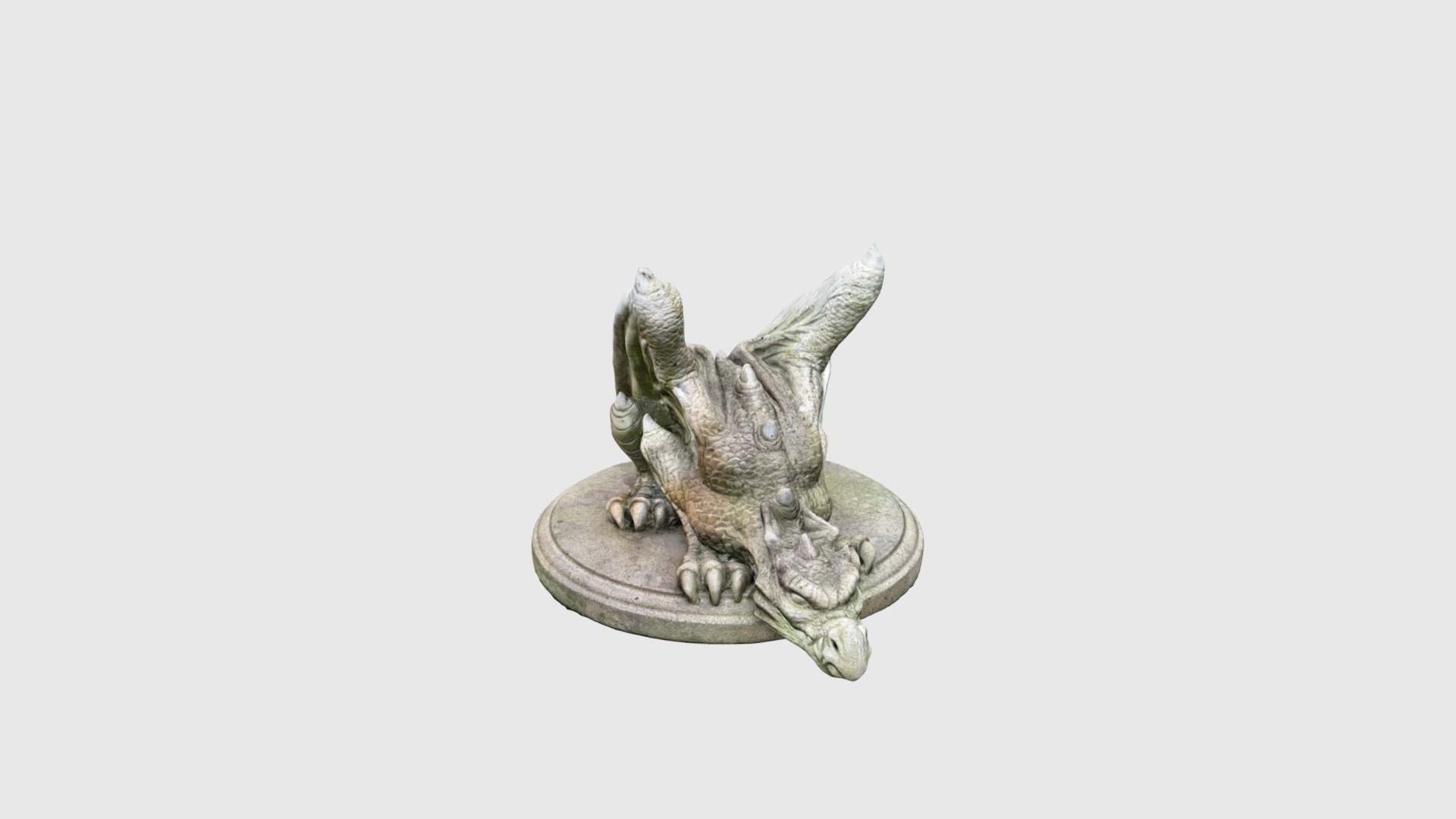 Dragon statue - Download Free 3D model by gunpowderstudios [b9c5d3b ...