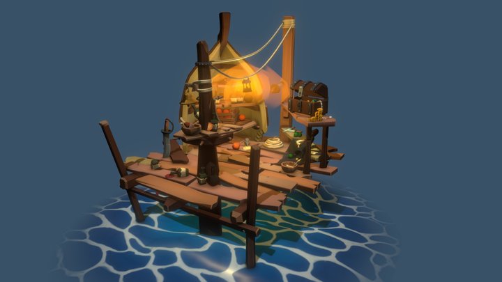Roger's Jolly Revels - DAE Crib 3D Model