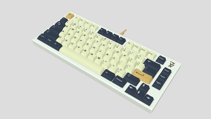 Keyboard – Free 3D Model STL