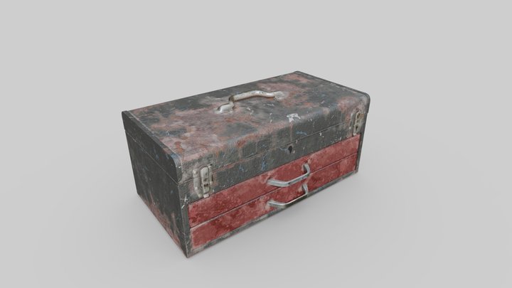 Rusty Toolbox 3D Model