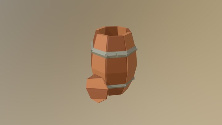 Capitulo 6: Barril 3D Model
