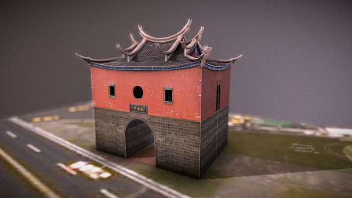 臺北府城北門/承恩門 3D Model