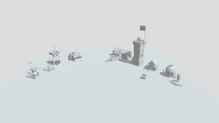 Warhammer Heroes 3D Model
