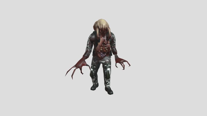 Zombie half life 3D Model