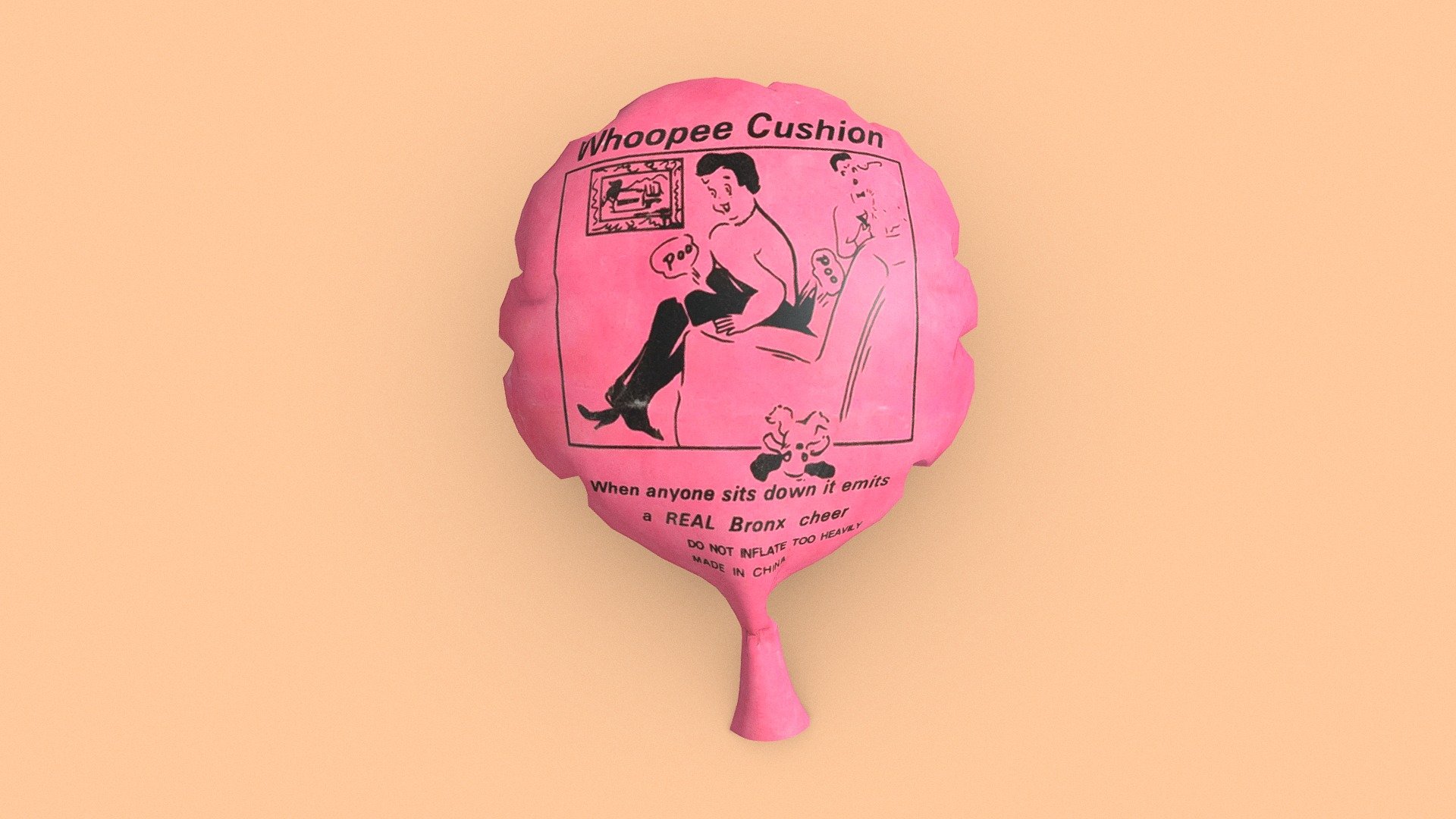 Whoopee Cushion! Download Free 3D model by AndyBegg [b9c9442] Sketchfab
