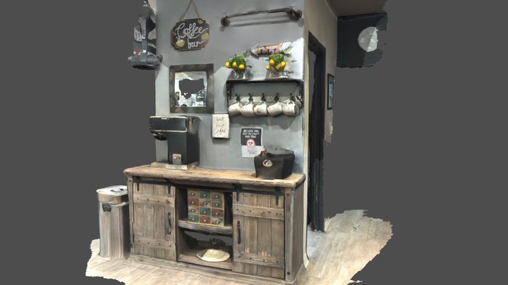 CC Coffee Bar 3D Model