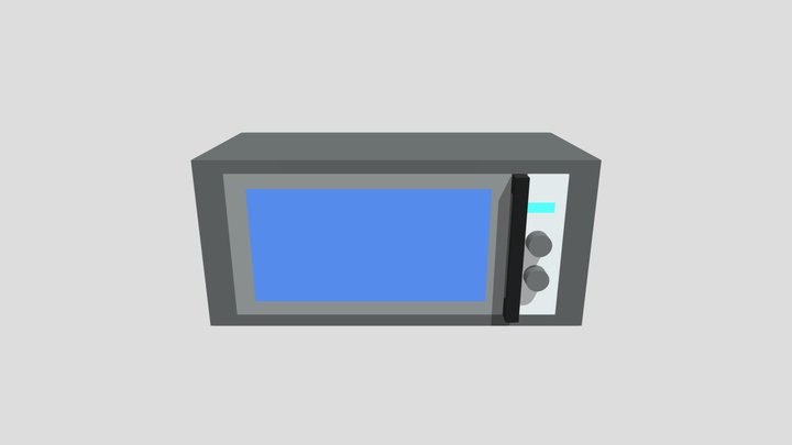 Microwave 3D Model