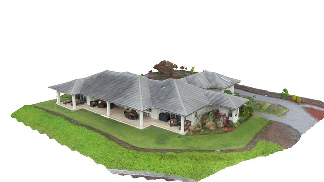 Kona Acres Residence 3D Model