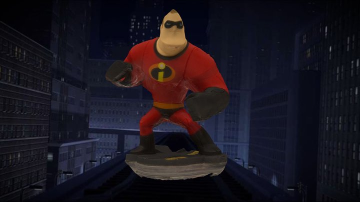 Mr Incredible - Disney Infinity 3D Model