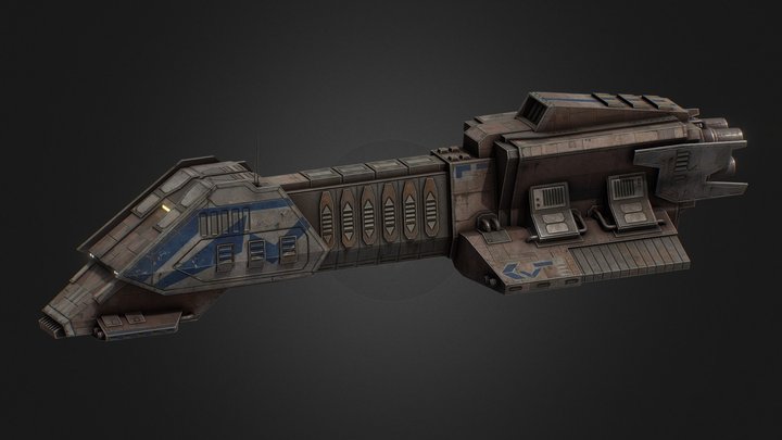 Warship 3D models - Sketchfab