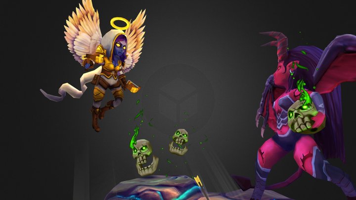 Heroes Of The Storm Character Model - Colaboratory