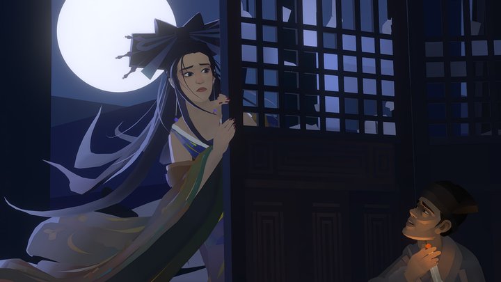 A Chinese Ghost Story 倩女幽魂 3D Model