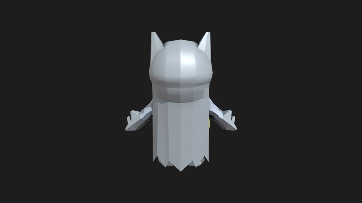 Batman Chibi Model 3D Model