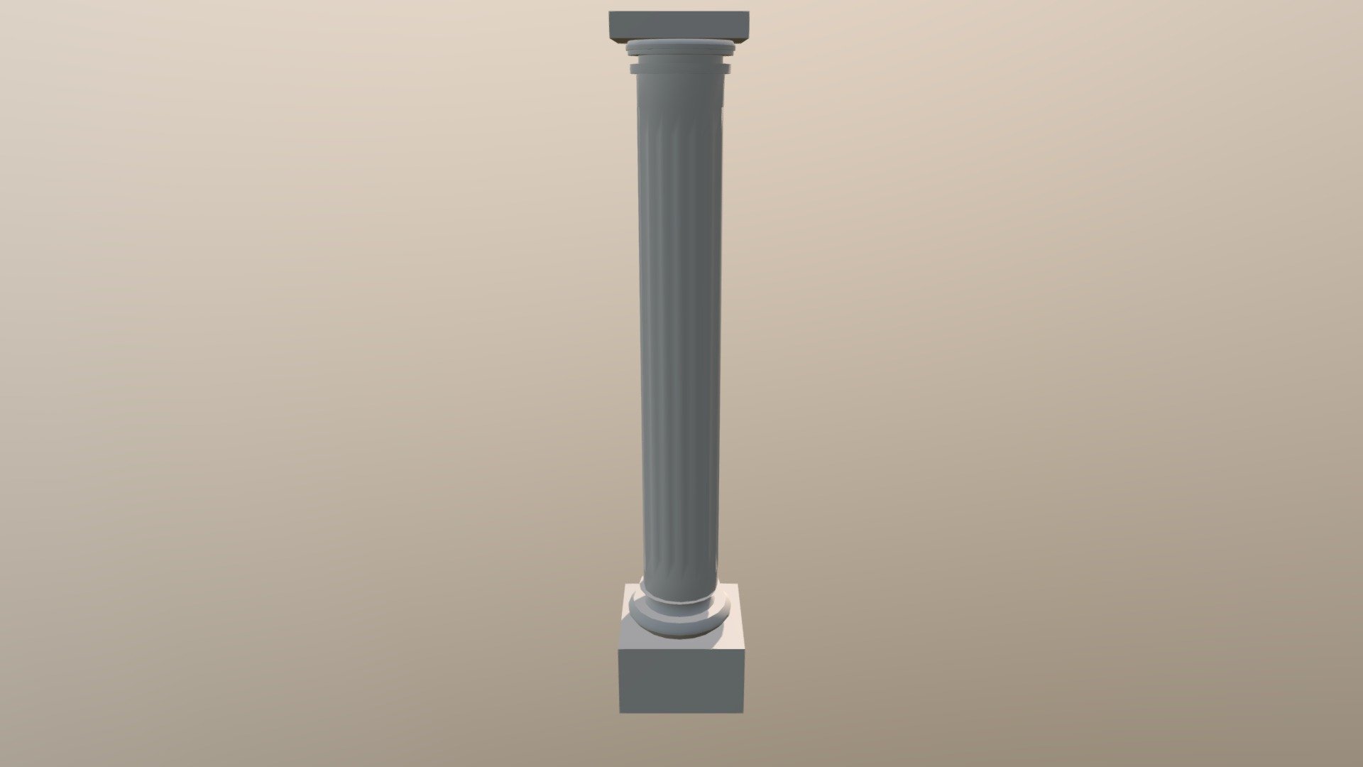 Column - Download Free 3D model by Benkenobi10 [b9d10b0] - Sketchfab