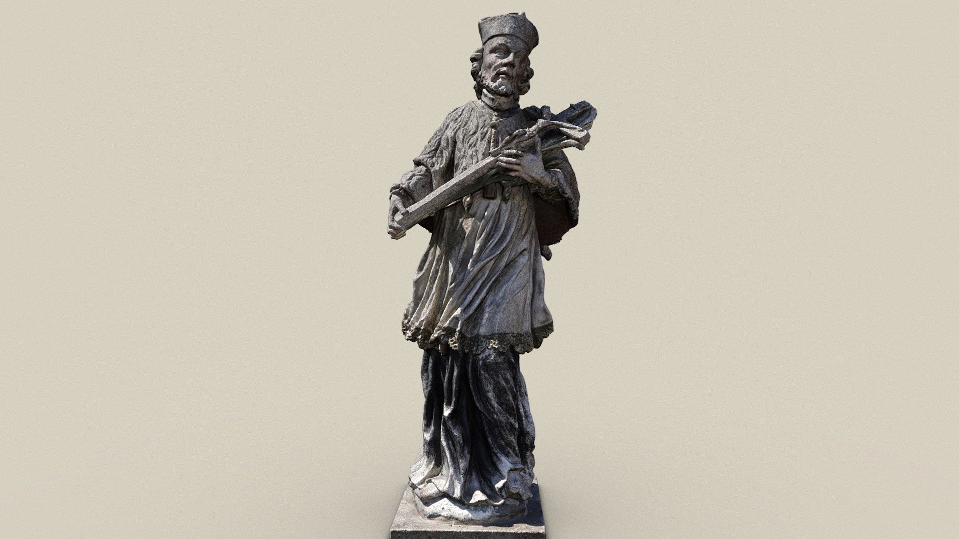 Hl. Nepomuk — Sketchfab embed 3D viewer