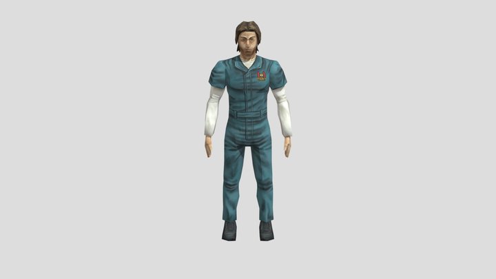 Jimmy-from-mouthwashing-rigged 3D Model
