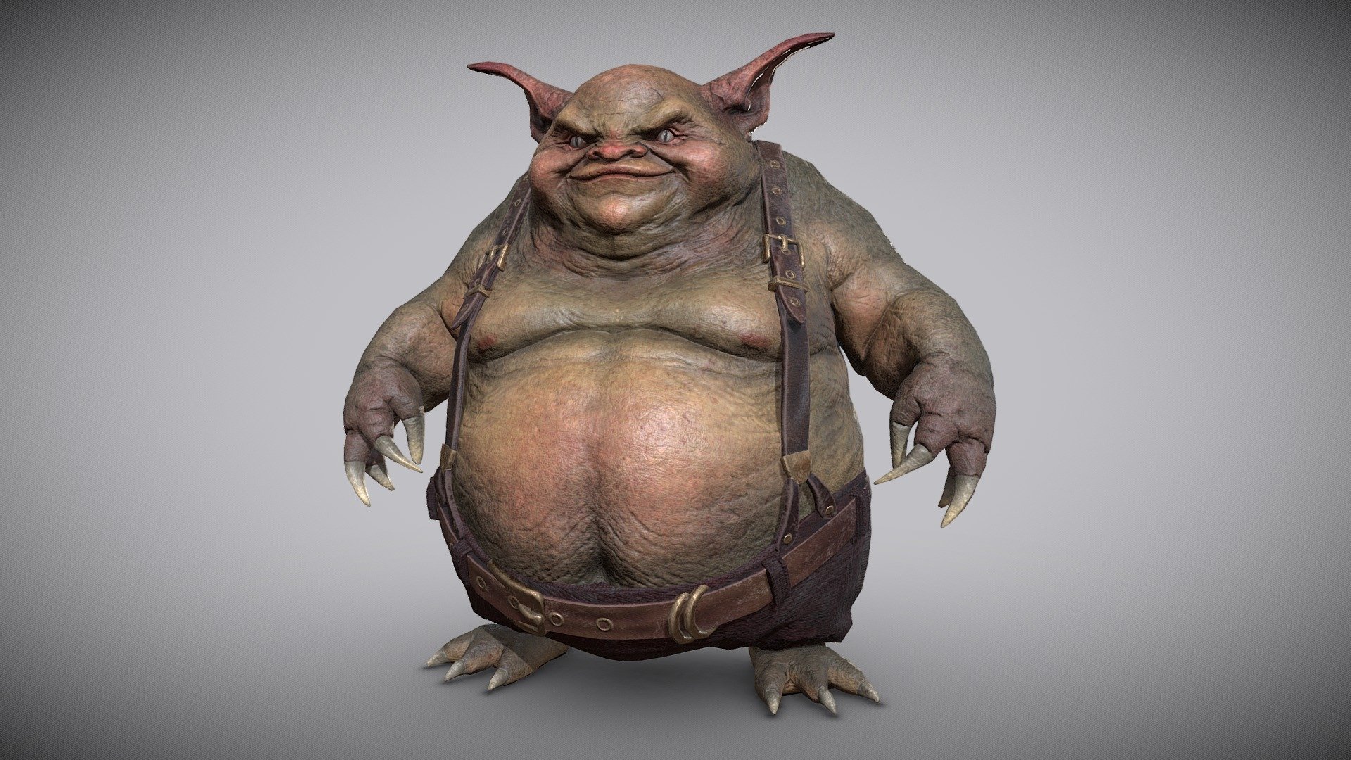 Gremlin - 3D model by Marina (@riverside_s) [b9d2f7f] - Sketchfab