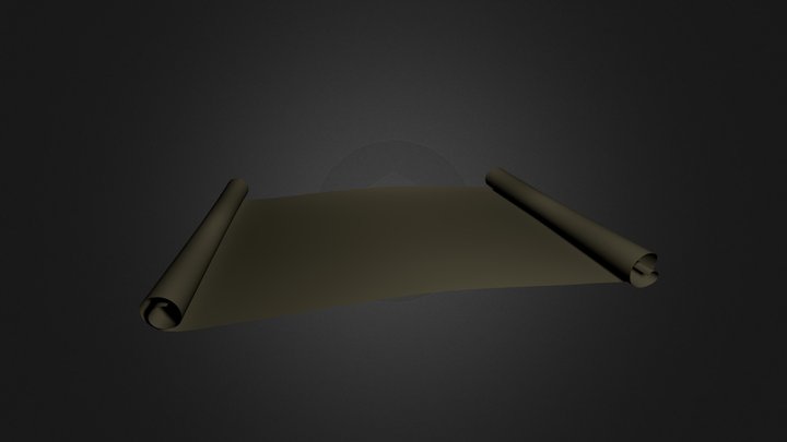 Parchment 3D Model