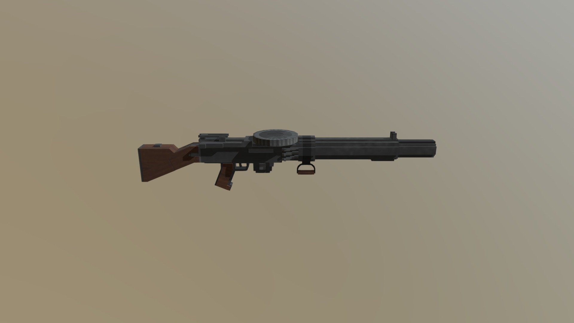 Lewis Gun 3D model by BryceBAM [b9d34fe] Sketchfab