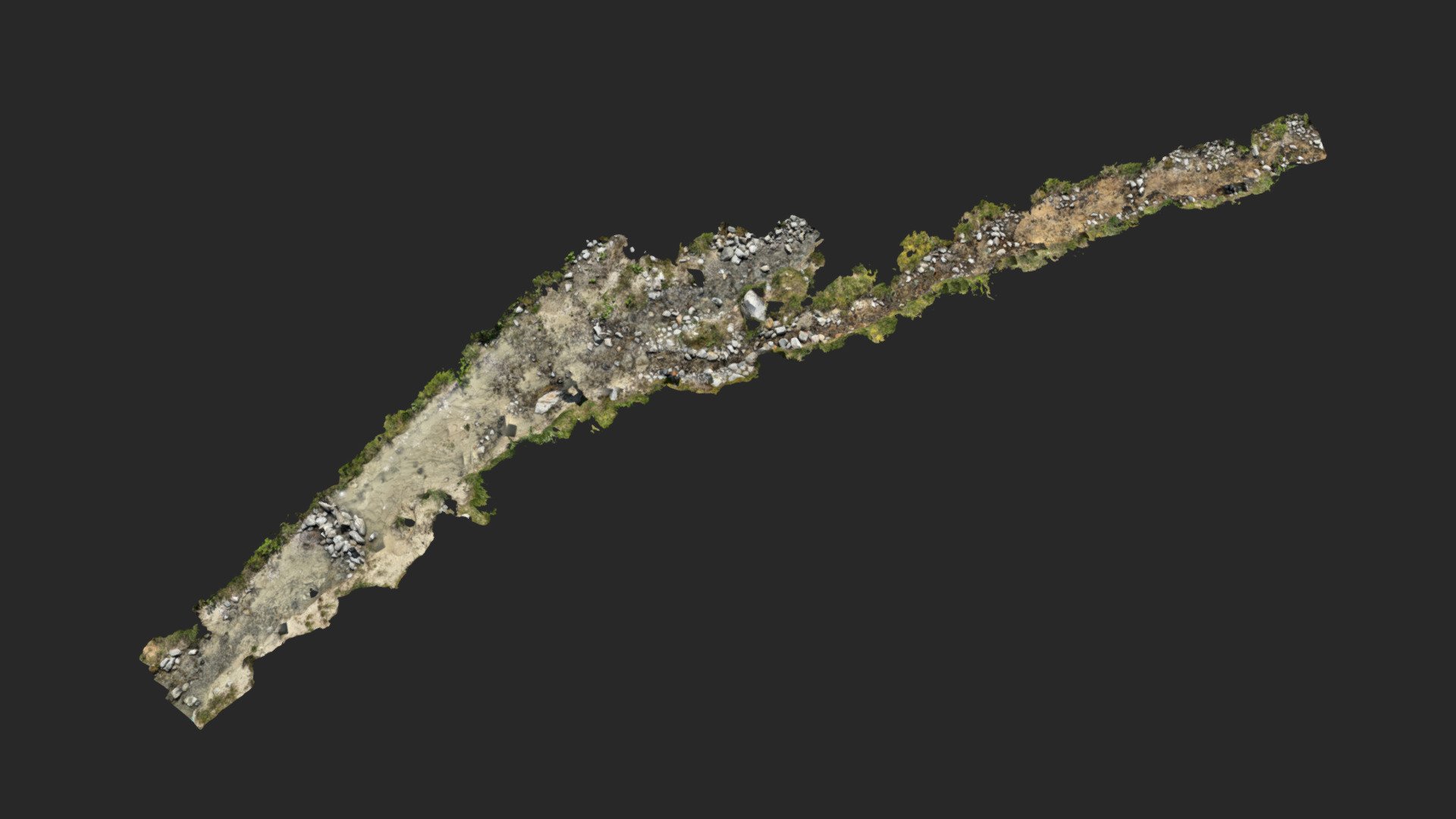 creek lidar scan