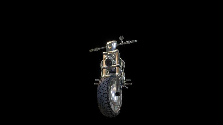 Motocycle 3D Model