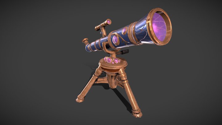 Matthews_Asia_Telescope 3D Model