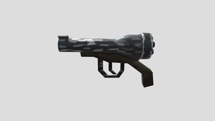 Model Pistol (Broken) - The Long Dark - Model 6 3D Model
