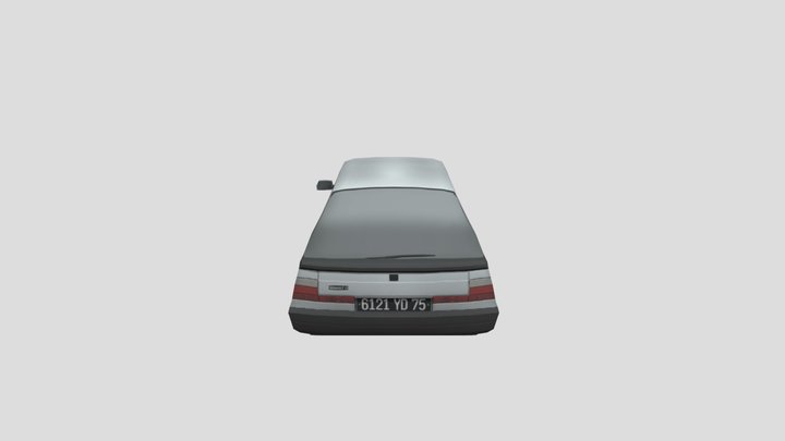 Renault 11 3D Model