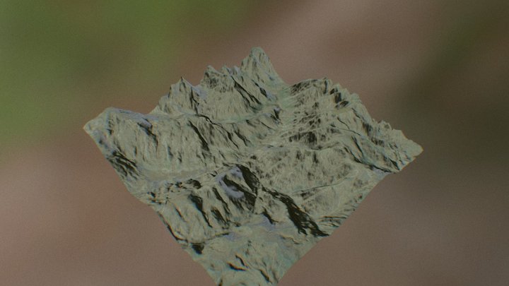 Opal Creek 3D Model