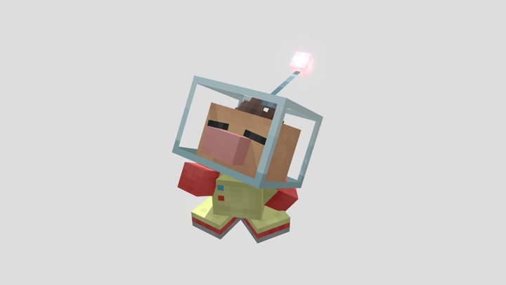 Captain Olimar 3D Model