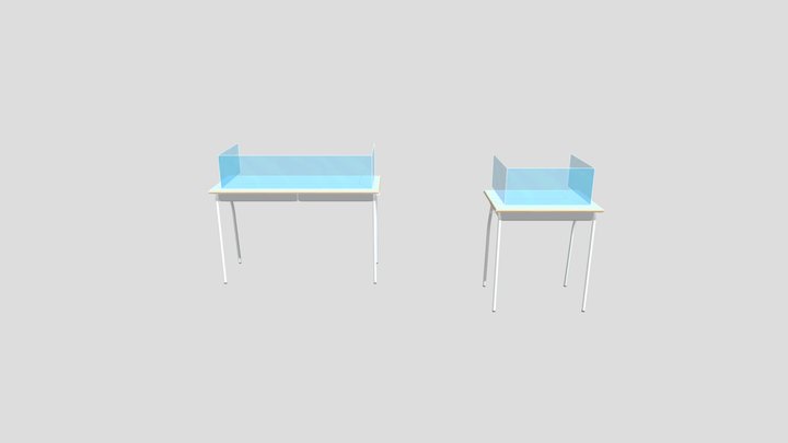 Gesmir - Pantalla Escolar 3D Model