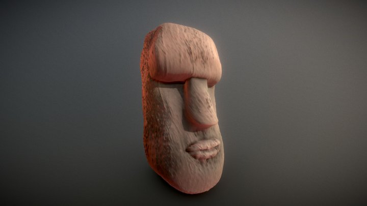 Buff Moai, 3D models download