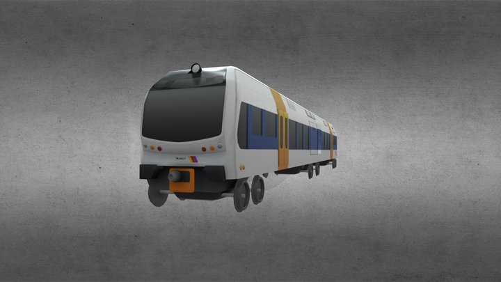 Train - River Line 3D Model