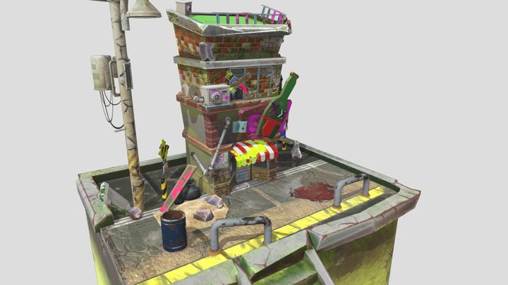 Town 3D Model