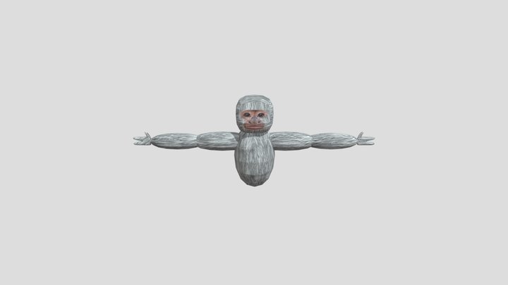 Gorilla-tag-fan-game-player-model (2) 3D Model