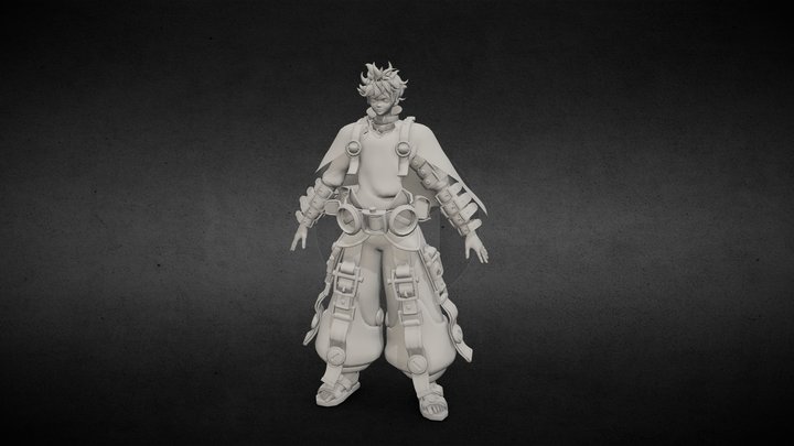 Character_gear 3D Model
