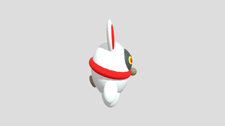 Platonic Solid Character Luckyboo 3D Model